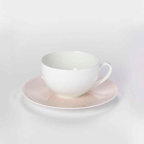 Pastell Saucer 0.20 L / 0.25 L Powder Pink by Dibbern