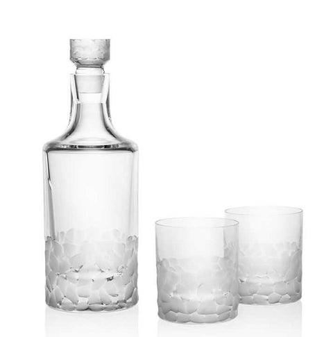 Pebbles Clear Decanter by Moser