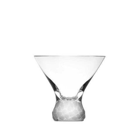 Pebbles Clear Martini by Moser