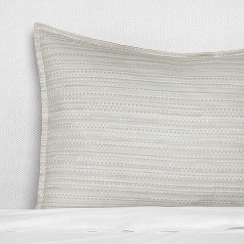 Pellestrina Bone Boudoir Sham by Sferra