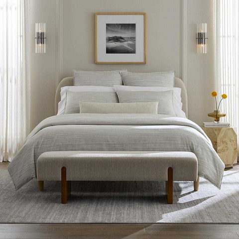 Pellestrina Bone Full Queen Duvet Cover by Sferra