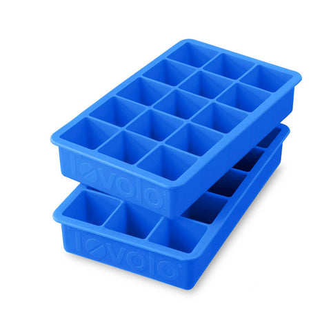 Perfect Cube Ice Tray Set Of 2, Blue by Tovolo