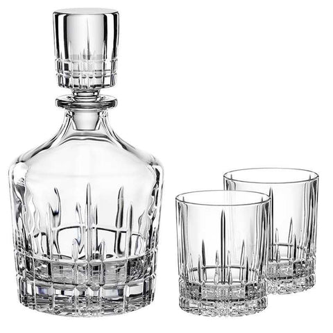 Perfect Serve Whiskey Decanter Set 3pc by Spiegelau