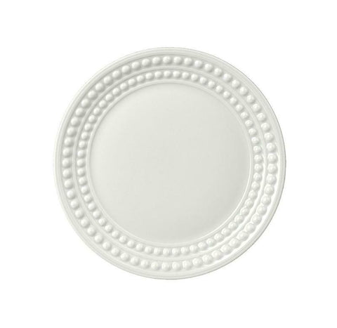 Perlee White Bread + Butter Plate by L'Objet
