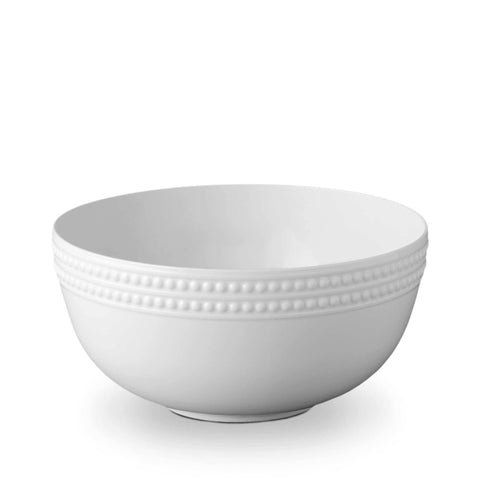 Perlee White Serving Bowl by L'Objet