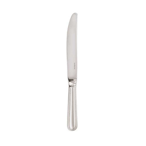 Perles Stainless Dessert Knife Solid Handle by Sambonet