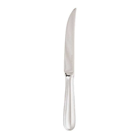 Perles Stainless Steak Knife Hollow Handle by Sambonet