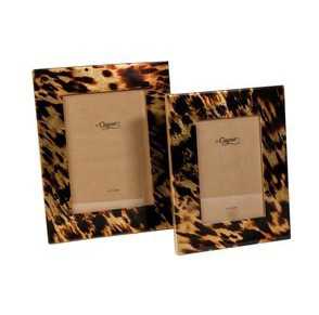 Picture Frame Tortoiseshell 5x7 in by Caspari