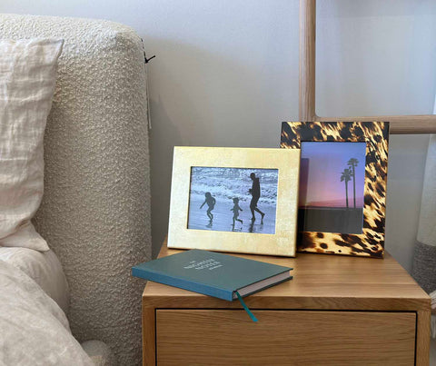 Picture Frame Tortoiseshell 5x7 in by Caspari