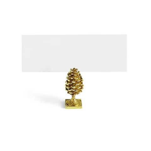 Pine Cone Pinecone Placecard Holder S/4 by Michael Aram