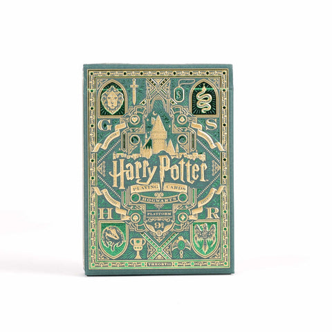 Playing Cards Harry Potter Green Slytherin  by Theory 11