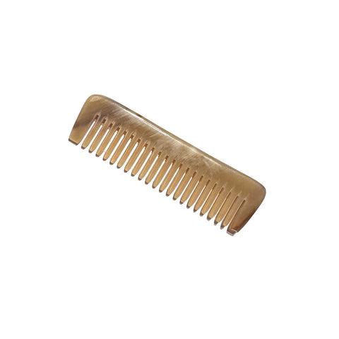 Pocket Comb Broad Tooth Oxhorn by Abbeyhorn