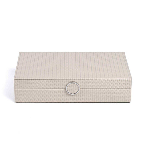Prestige Small Jewellery Box - Firenze Cream by Pinetti