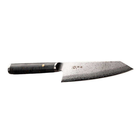 Pro Series Santoku Black Stabilized Maple by Hazaki