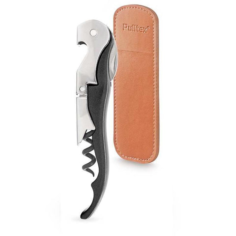 Pulltap's Black Corkscrew & Case  by Pulltex