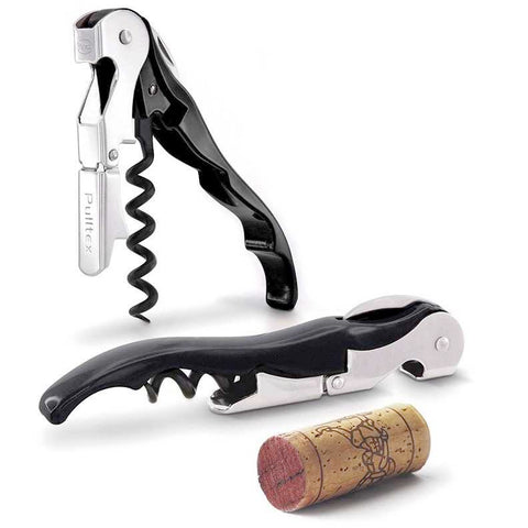 Pulltap's Black Corkscrew & Case  by Pulltex