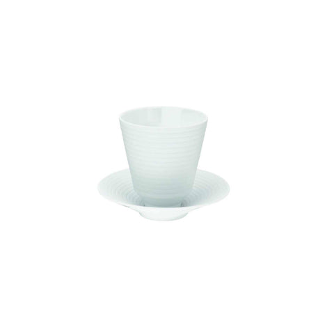 Pulse #304 Coffee Tumbler W/ Saucer #311 180ml by Hering Berlin