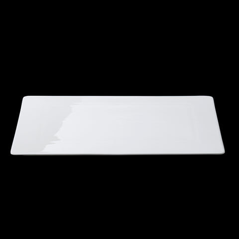 Pure Platter 24X32 cm White by Dibbern