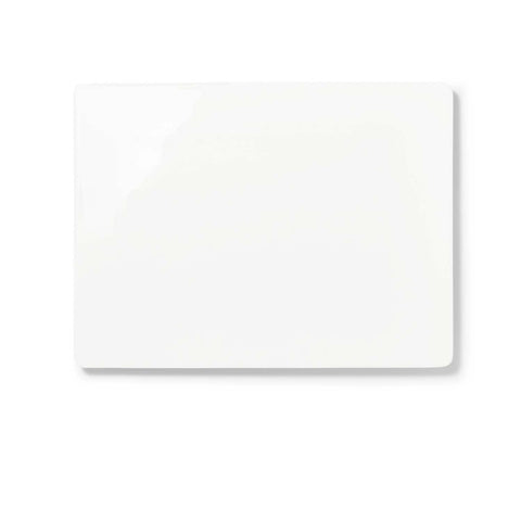 Pure Platter 24X32 cm White by Dibbern