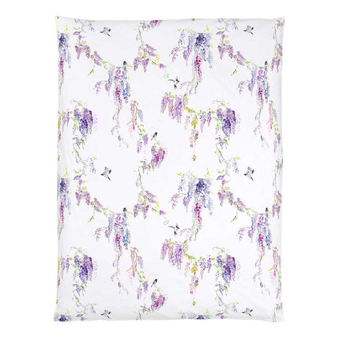 Purple Rain  Duvet Cover Queen by Christian Fischbacher