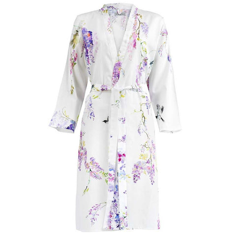 Purple Rain  Kimono unlined XS by Christian Fischbacher