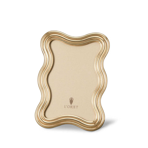 Ripple Gold Frame 4 X 6in by L'objet