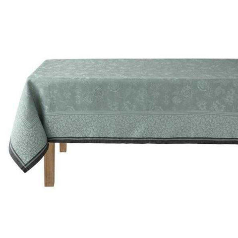 Romance - Green Tablecloth by Le Jacquard Francais