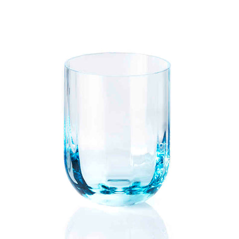 Rotondo Optic Tumbler Aqua by Dibbern