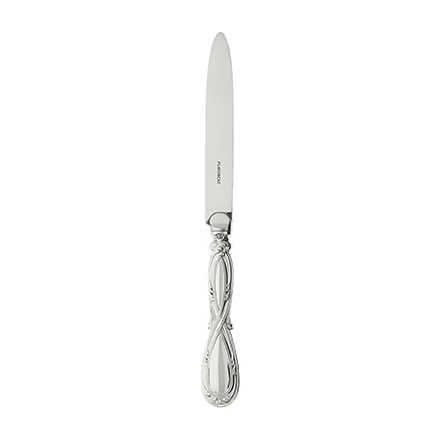 Royal Sterling Dessert Knife (Flat), Steel Blade by Puiforcat
