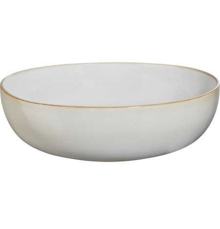 Saisons Sand Wide Salad Bowl  by Asa Selection
