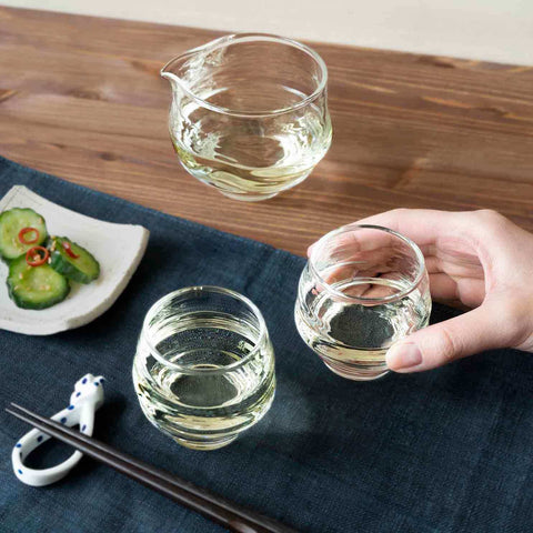 Sake Cups  by Toyo-Sasaki Glass