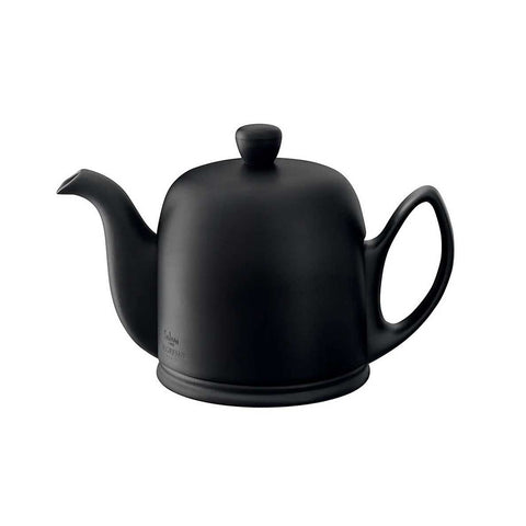 Salam Matte Black 4 cup tea pot by Degrenne