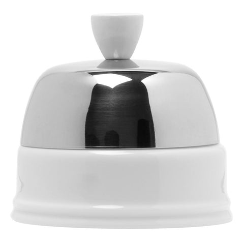 Salam White Sugar Bowl With Lid by Degrenne
