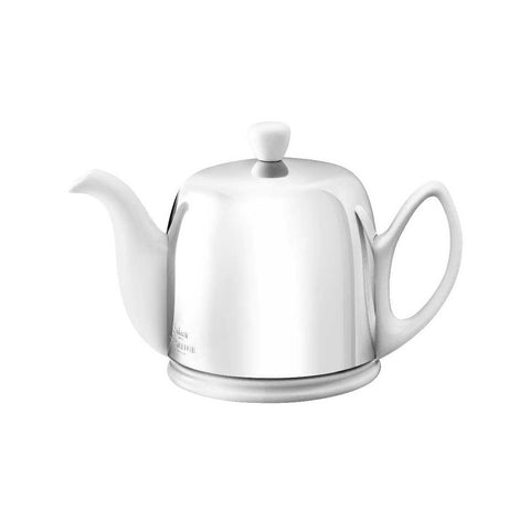 Salam White Teapot 4 Cup by Degrenne