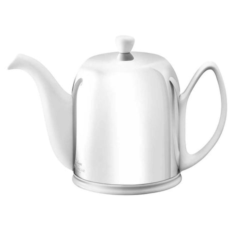Salam White Teapot 8 Cup by Degrenne