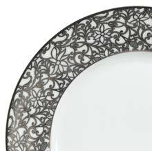 Salamanque Platinum White Bread And Butter Plate White by Raynaud