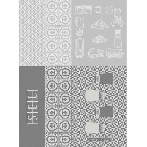 Salieres - Blanc Kitchen Towel by Garnier Thiebaut
