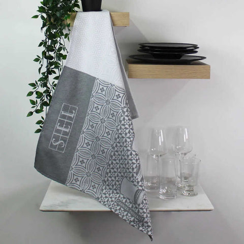 Salieres - Blanc Kitchen Towel by Garnier Thiebaut