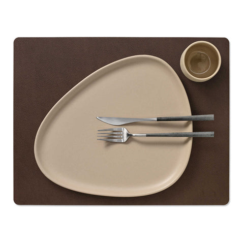 Serene Table Mat Square Large Hazel by Lind DNA