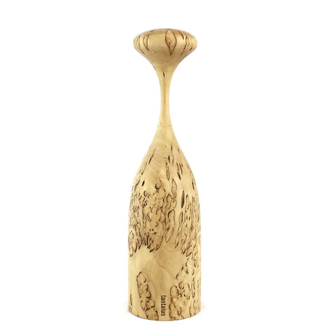 Serratus Pepper Mill Curly Birch by Tantalus Design