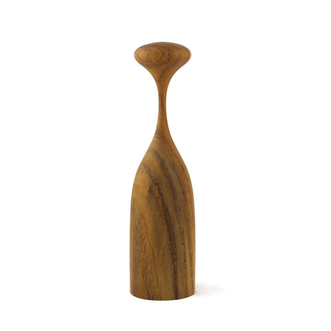 Serratus Pepper Mill Teak by Tantalus Design