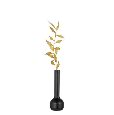 Silhouette 120 Vase Black Steel by Lind DNA
