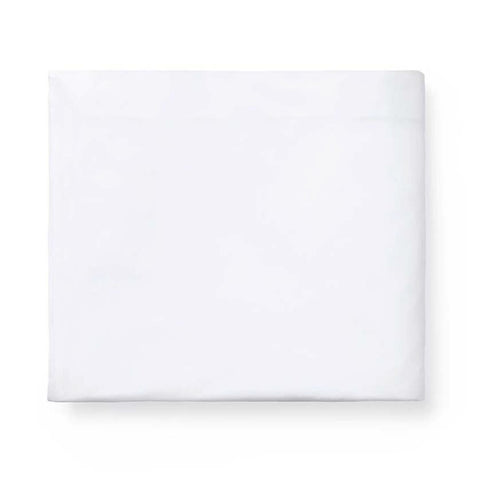 Simply Celeste White Full/Queen Duvet Cover by Sferra