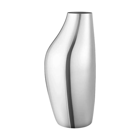 Sky Floor Vase, Stainless Steel, Mirror by Georg Jensen