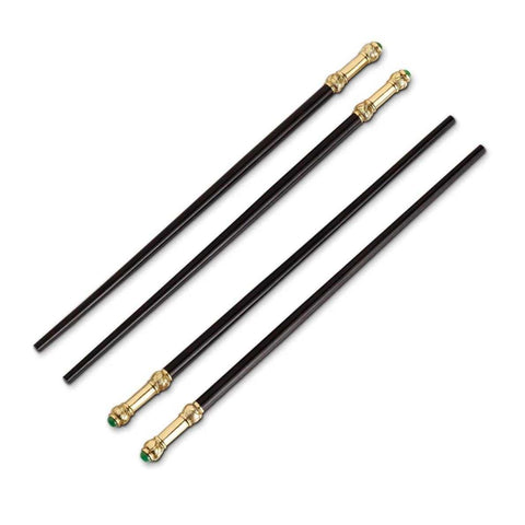 Soie Tressee Gold Han Chopsticks - Gold (Set Of 2 Pairs) by L'objet