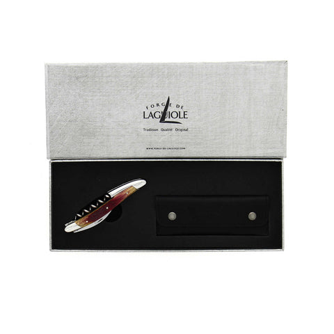 Sommeliers Corkscrews Barrel Oak Shiny Finish by Forge Laguiole