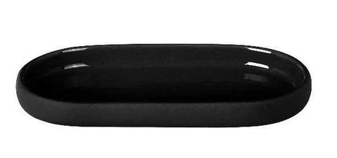 Sono Black Oval Tray by Blomus