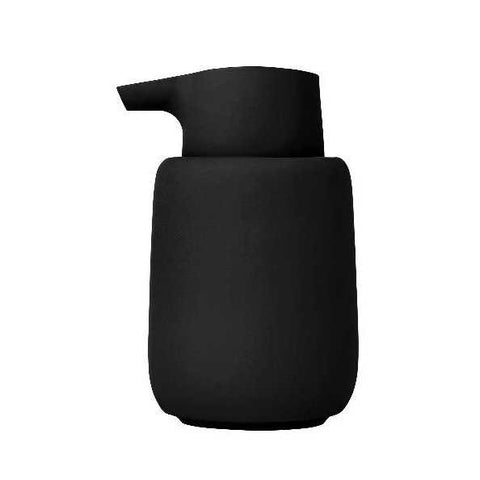 Sono Black Soap Dispenser by Blomus