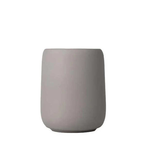 Sono Taupe (Satellite) Bathroom Tumbler by Blomus