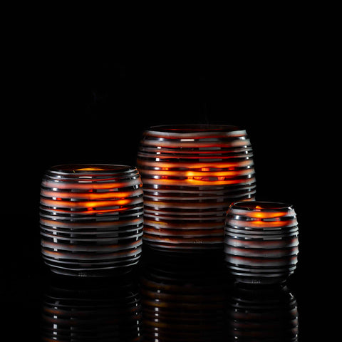 Sphere Candle Small Amber - Ginger Fig by Onno